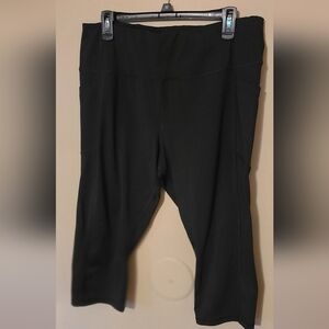 Avia Women's Black Leggings Size 20
